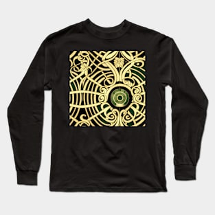 Art Nouveau floral pattern, model 14 Long Sleeve T-Shirt